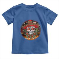 Sugar Skull Mexican Christmas Toddler T Shirt - Wonder Print Shop