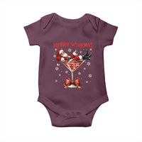 Funny Christmas Wine Baby Onesie Santa Feeling Xmas - Wonder Print Shop