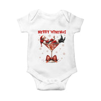 Funny Christmas Wine Baby Onesie Santa Feeling Xmas - Wonder Print Shop