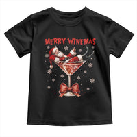Funny Christmas Wine Toddler T Shirt Santa Feeling Xmas - Wonder Print Shop