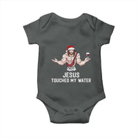 Funny Christmas Wine Baby Onesie Jesus Drank Wine - Wonder Print Shop