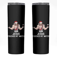 Funny Christmas Wine Skinny Tumbler Jesus Drank Wine - Wonder Print Shop