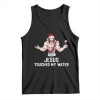 Funny Christmas Wine Tank Top Jesus Drank Wine - Wonder Print Shop