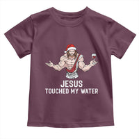 Funny Christmas Wine Toddler T Shirt Jesus Drank Wine - Wonder Print Shop
