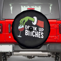 Funny Christmas Wine Spare Tire Cover Drink Up Bitches - Wonder Print Shop