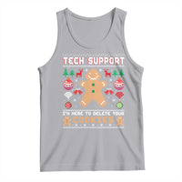 Tech Support Christmas Tank Top I Am Here To Delete Your Cookies - Wonder Print Shop