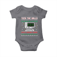 Tech Support Christmas Baby Onesie Tech The Halls With Cooking Cheer - Wonder Print Shop
