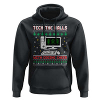 Tech Support Christmas Hoodie Tech The Halls With Cooking Cheer - Wonder Print Shop