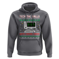 Tech Support Christmas Hoodie Tech The Halls With Cooking Cheer - Wonder Print Shop
