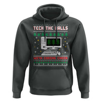 Tech Support Christmas Hoodie Tech The Halls With Cooking Cheer - Wonder Print Shop