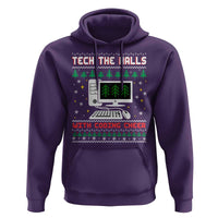 Tech Support Christmas Hoodie Tech The Halls With Cooking Cheer - Wonder Print Shop
