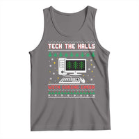 Tech Support Christmas Tank Top Tech The Halls With Cooking Cheer - Wonder Print Shop