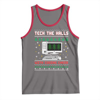 Tech Support Christmas Tank Top Tech The Halls With Cooking Cheer - Wonder Print Shop