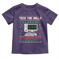 Tech Support Christmas Toddler T Shirt Tech The Halls With Cooking Cheer - Wonder Print Shop