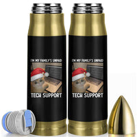 Funny Tech Support Cat Christmas Bullet Tumbler - Wonder Print Shop