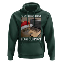 Funny Tech Support Cat Christmas Hoodie - Wonder Print Shop