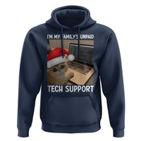 Funny Tech Support Cat Christmas Hoodie - Wonder Print Shop