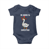 Me Goose Ta Baby Onesie Funny Mexican Christmas - Wonder Print Shop