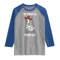 Me Goose Ta Raglan Shirt Funny Mexican Christmas - Wonder Print Shop