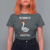 Me Goose Ta T Shirt For Women Funny Mexican Christmas - Wonder Print Shop