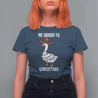 Me Goose Ta T Shirt For Women Funny Mexican Christmas - Wonder Print Shop