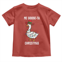 Me Goose Ta Toddler T Shirt Funny Mexican Christmas - Wonder Print Shop