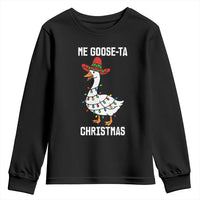 Me Goose Ta Youth Sweatshirt Funny Mexican Christmas - Wonder Print Shop