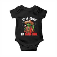Funny Mexican Christmas Baby Onesie Relax Gringo I Am Legal - Wonder Print Shop