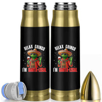 Funny Mexican Christmas Bullet Tumbler Relax Gringo I Am Legal - Wonder Print Shop