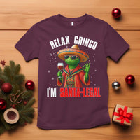 Funny Mexican Christmas T Shirt Relax Gringo I Am Legal - Wonder Print Shop