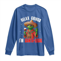 Funny Mexican Christmas Long Sleeve Shirt Relax Gringo I Am Legal - Wonder Print Shop