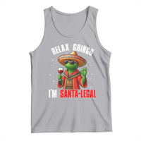 Funny Mexican Christmas Tank Top Relax Gringo I Am Legal - Wonder Print Shop