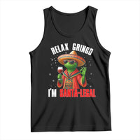 Funny Mexican Christmas Tank Top Relax Gringo I Am Legal - Wonder Print Shop