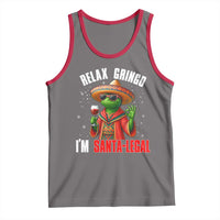 Funny Mexican Christmas Tank Top Relax Gringo I Am Legal - Wonder Print Shop