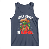 Funny Mexican Christmas Tank Top Relax Gringo I Am Legal - Wonder Print Shop