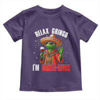 Funny Mexican Christmas Toddler T Shirt Relax Gringo I Am Legal - Wonder Print Shop