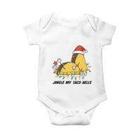 Funny Taco Christmas Baby Onesie Jingle My Taco Bells - Wonder Print Shop