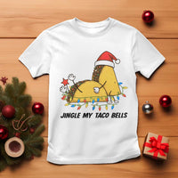 Funny Taco Christmas T Shirt Jingle My Taco Bells - Wonder Print Shop