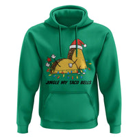 Funny Taco Christmas Hoodie Jingle My Taco Bells - Wonder Print Shop