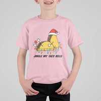 Funny Taco Christmas T Shirt For Kid Jingle My Taco Bells - Wonder Print Shop