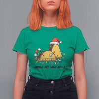 Funny Taco Christmas T Shirt For Women Jingle My Taco Bells - Wonder Print Shop