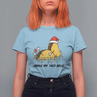 Funny Taco Christmas T Shirt For Women Jingle My Taco Bells - Wonder Print Shop