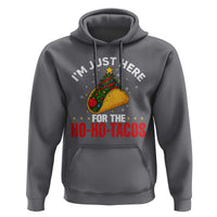 Funny Taco Christmas Hoodie I Am Just Here For The Ho Ho Tacos - Wonder Print Shop
