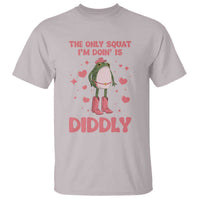 Funny Cowboy Frog T Shirt The Only Squat I'm Doin' Is Diddly - Wonder Print Shop