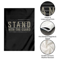 Stand With The Guard Garden Flag DC Guardsmen - Wonder Print Shop