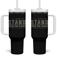 Stand With The Guard Tumbler With Handle DC Guardsmen - Wonder Print Shop