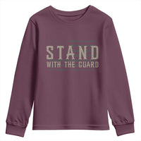 Stand With The Guard Youth Sweatshirt DC Guardsmen - Wonder Print Shop