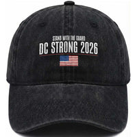 Stand With The Guard Washed Cotton Baseball Cap DC Guardsmen 2026