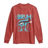 67 Bruh Meme Long Sleeve Shirt Funny Six Seven Italian Brainrot - Wonder Print Shop