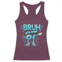 67 Bruh Meme Racerback Tank Top Funny Six Seven Italian Brainrot - Wonder Print Shop